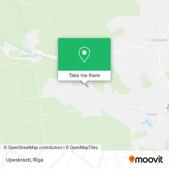 Upeskrasti map