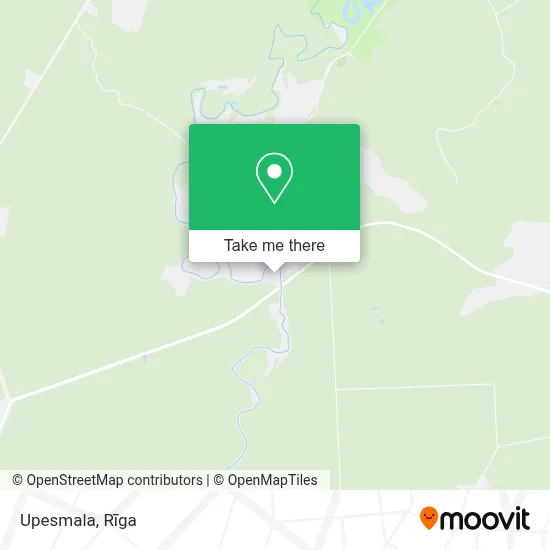 Upesmala map