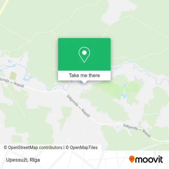 Upessuži map