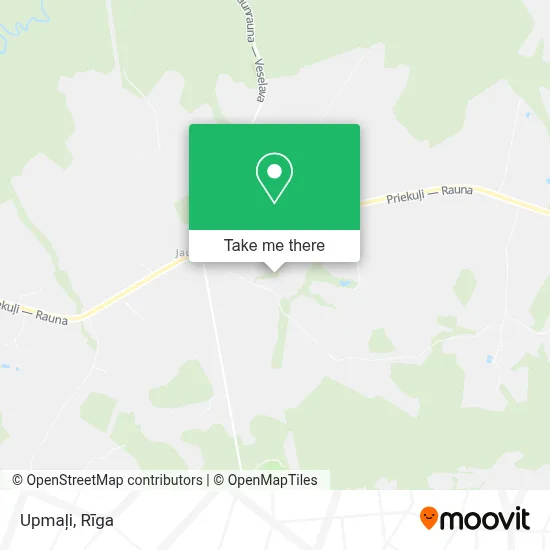 Upmaļi map