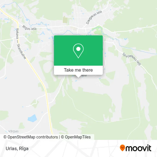 Urlas map