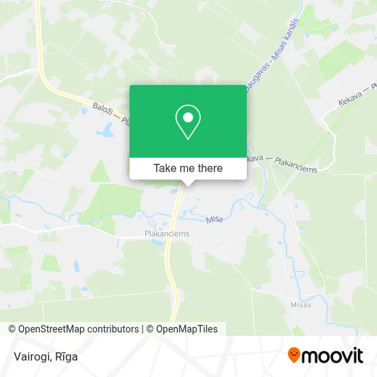 Vairogi map