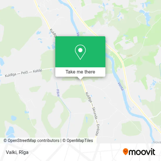 Valki map