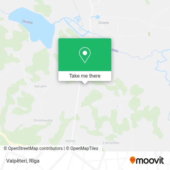 Valpēteri map