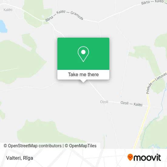 Valteri map