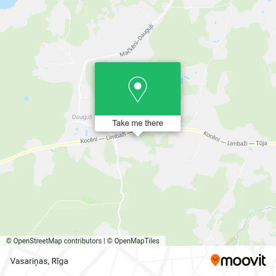 Vasariņas map