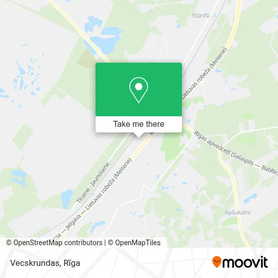 Vecskrundas map