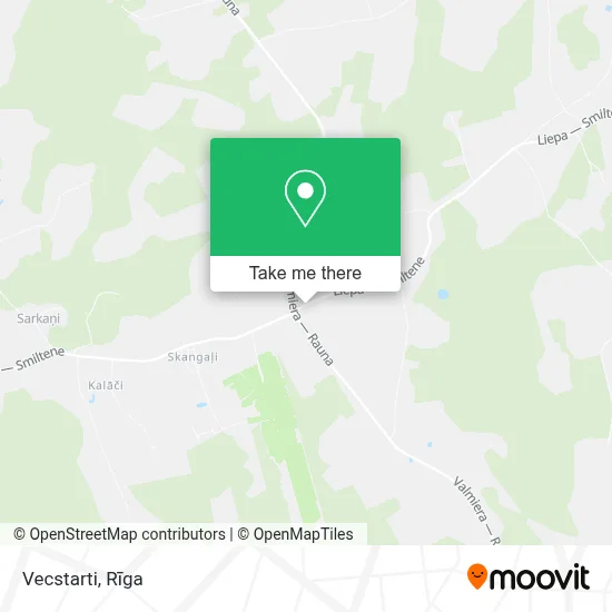 Vecstarti map