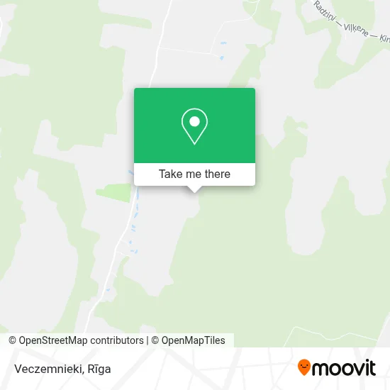 Veczemnieki map