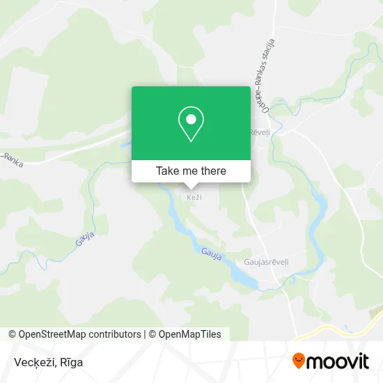 Vecķeži map