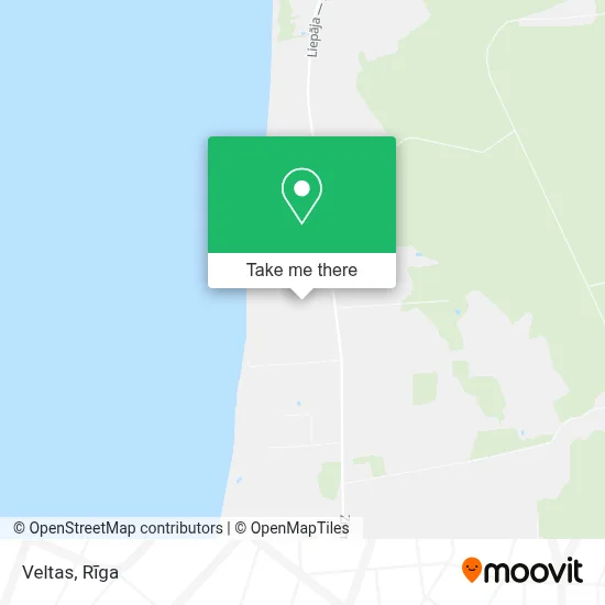 Veltas map