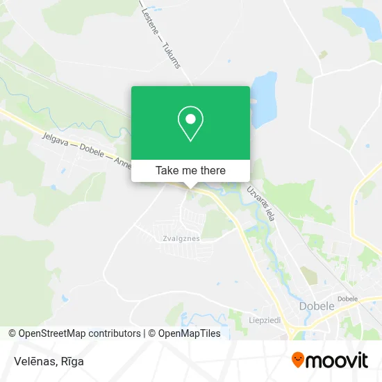 Velēnas map