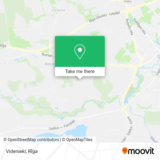 Videnieki map
