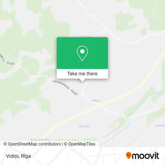 Vidiņi map