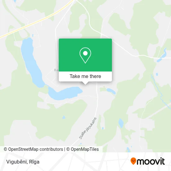 Vigubēni map