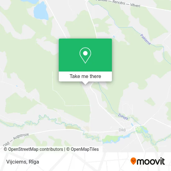 Vijciems map