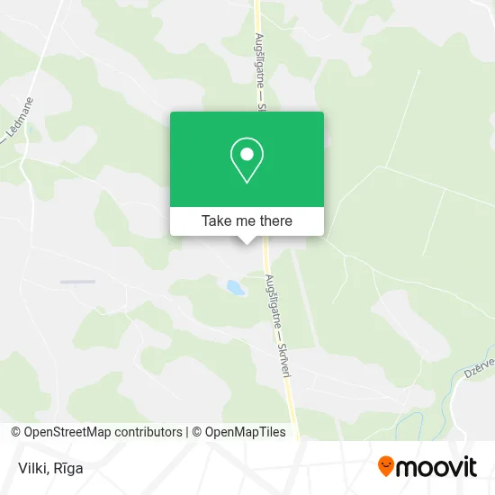 Vilki map