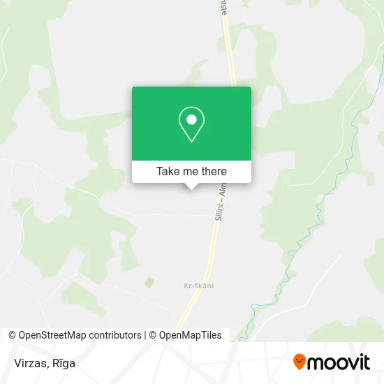 Virzas map