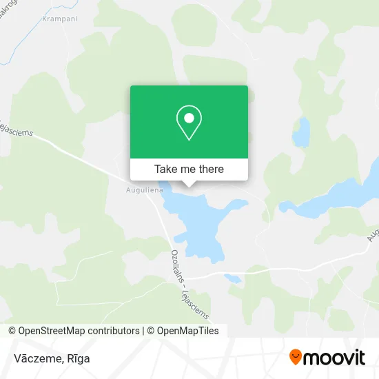 Vāczeme map