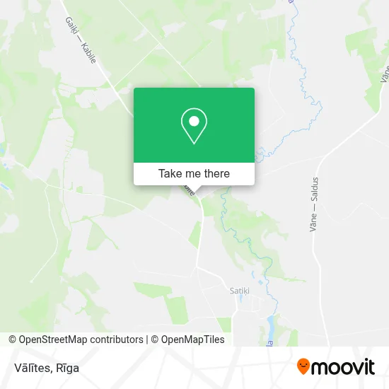 Vālītes map