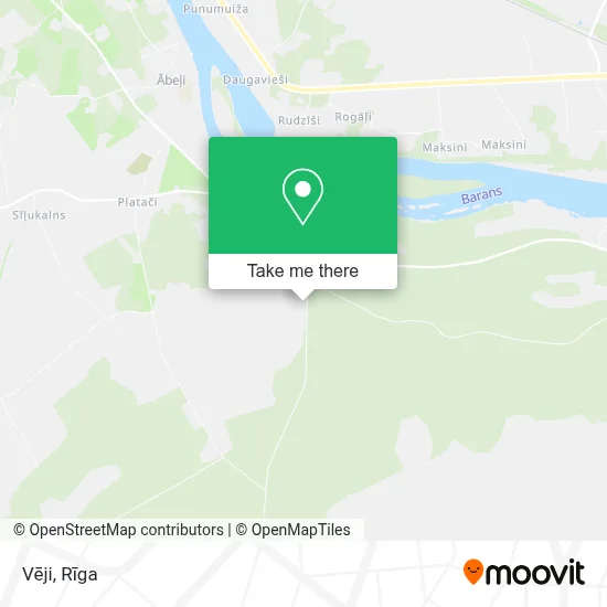 Vēji map