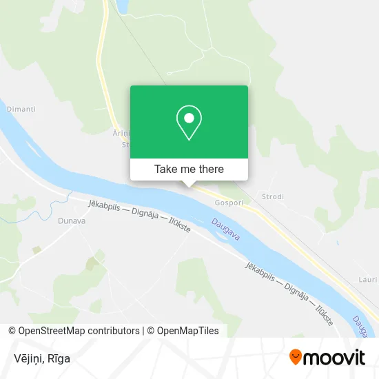 Vējiņi map