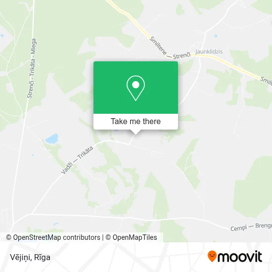 Vējiņi map