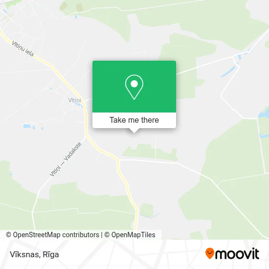 Vīksnas map