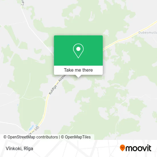 Vīnkoki map
