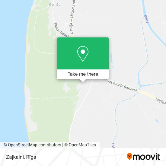 Zaļkalni map