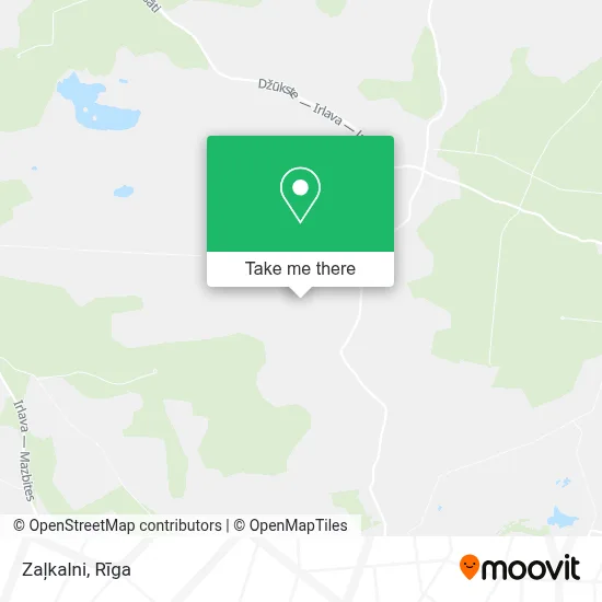 Zaļkalni map