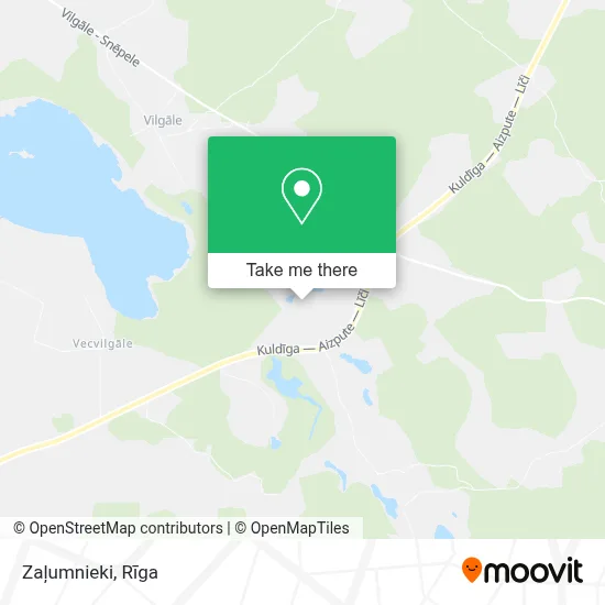 Zaļumnieki map