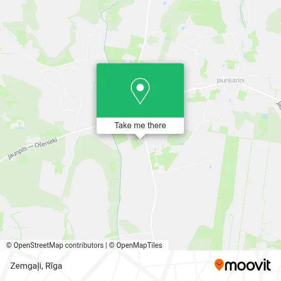 Zemgaļi map