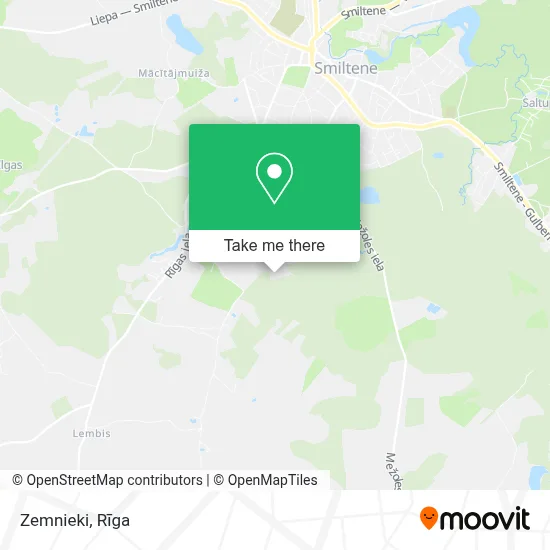 Zemnieki map