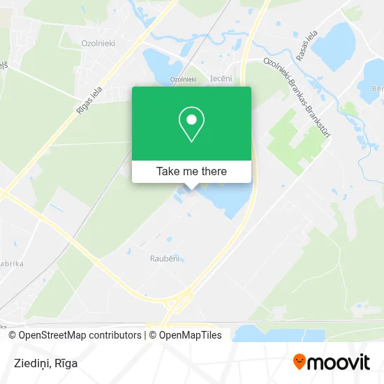Ziediņi map