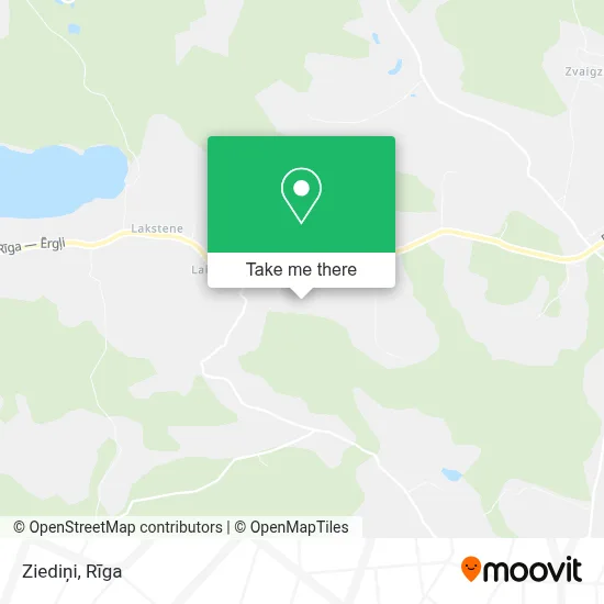 Ziediņi map
