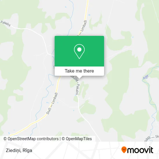Ziediņi map