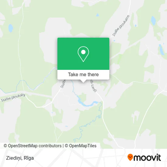 Ziediņi map