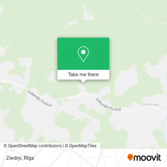 Ziediņi map