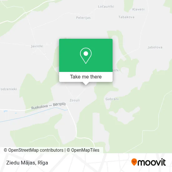 Ziedu Mājas map