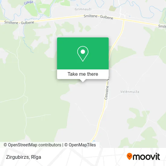 Zirgubirzs map
