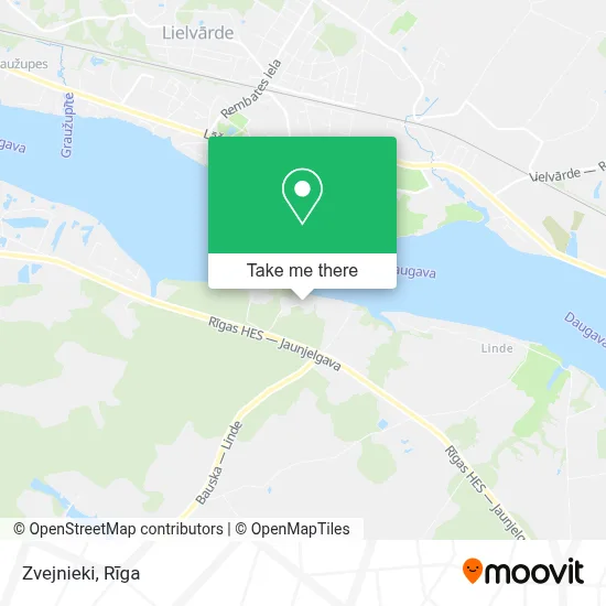 Zvejnieki map