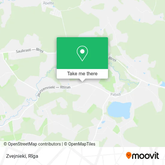 Zvejnieki map