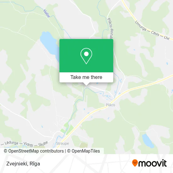 Zvejnieki map