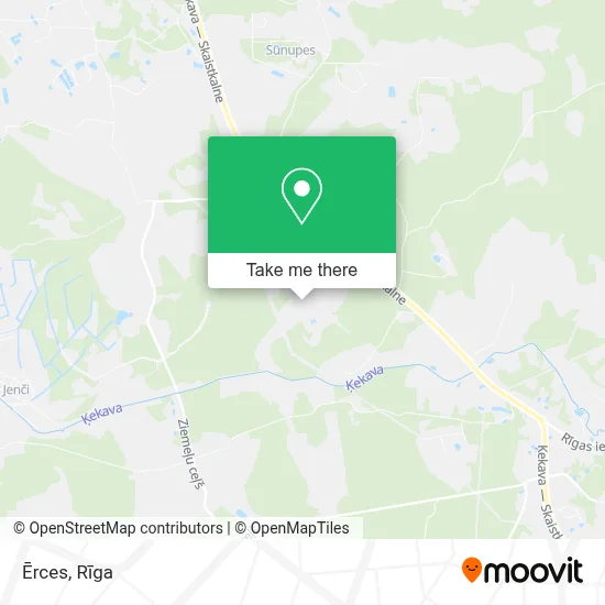 Ērces map