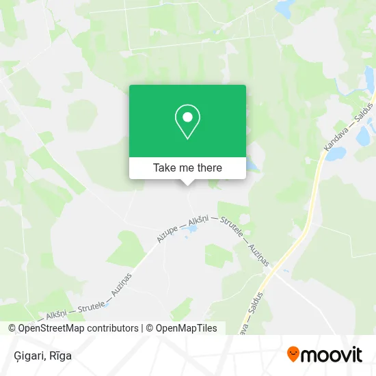 Ģigari map