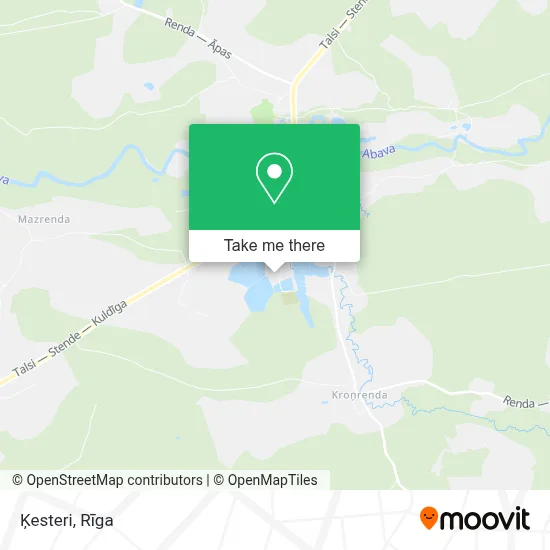Ķesteri map