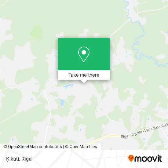 Ķikuti map