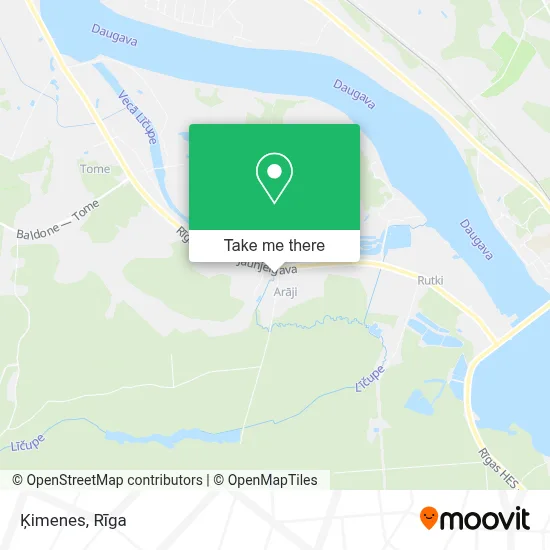 Ķimenes map