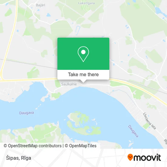 Šipas map